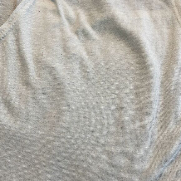 Project Social T Cropped Keyhole Tank Top White Lightweight Knit Sleeveless S - Picture 3 of 3